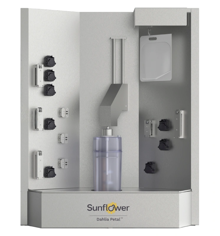 Dahlia Petal Perfusion Bioreactor System